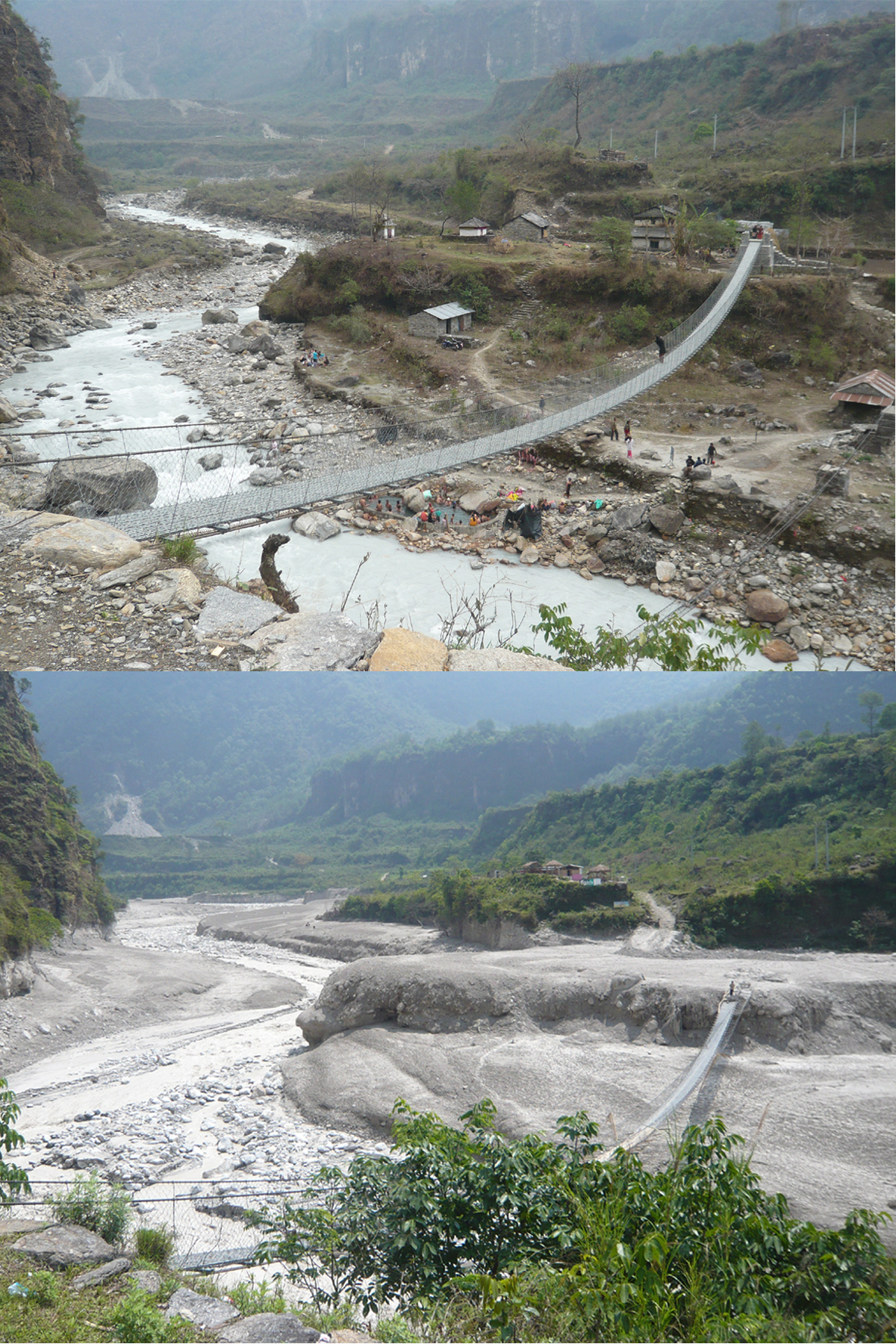Cambio climático dispara desastres en el Himalaya y Nepal