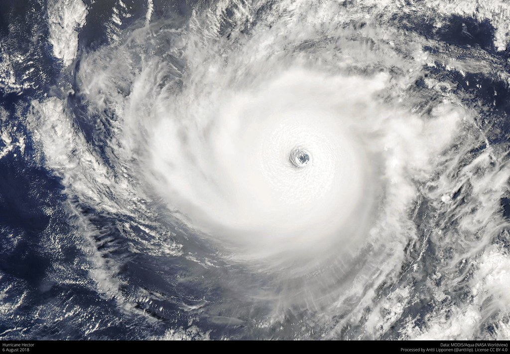 Imagen: anttilipponen, BY 2.0 (vía Openverse). Huracán Trudy se fortalece a categoría 2 rumbo a México